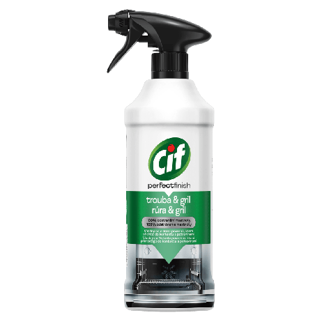 CIF Спрей для чищення плити духовки та грилю перфект фініш експерт 435мл